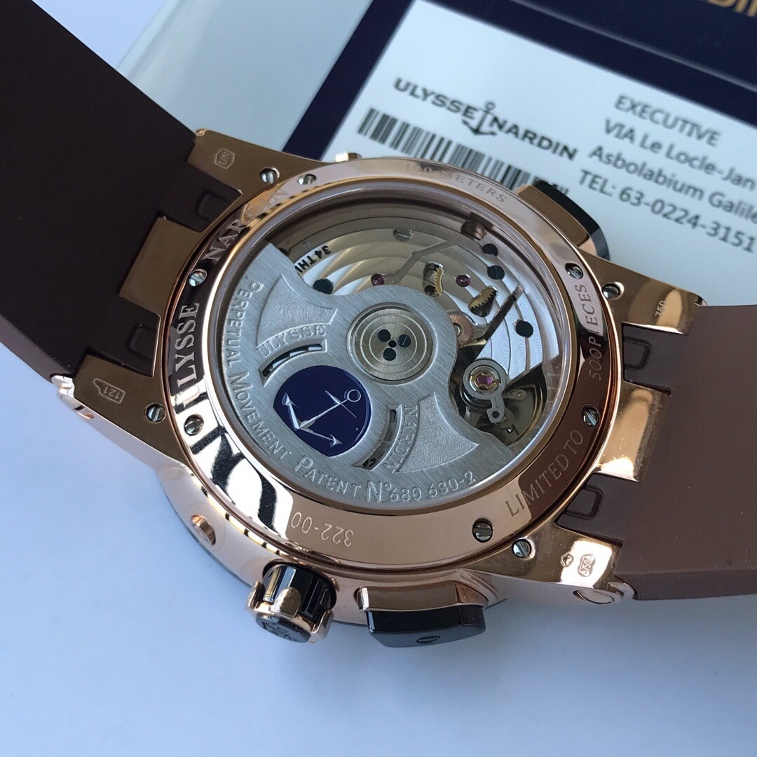 322-00-3 Ulysse Nardin EL TORO Limited Edition Mens Watchh
