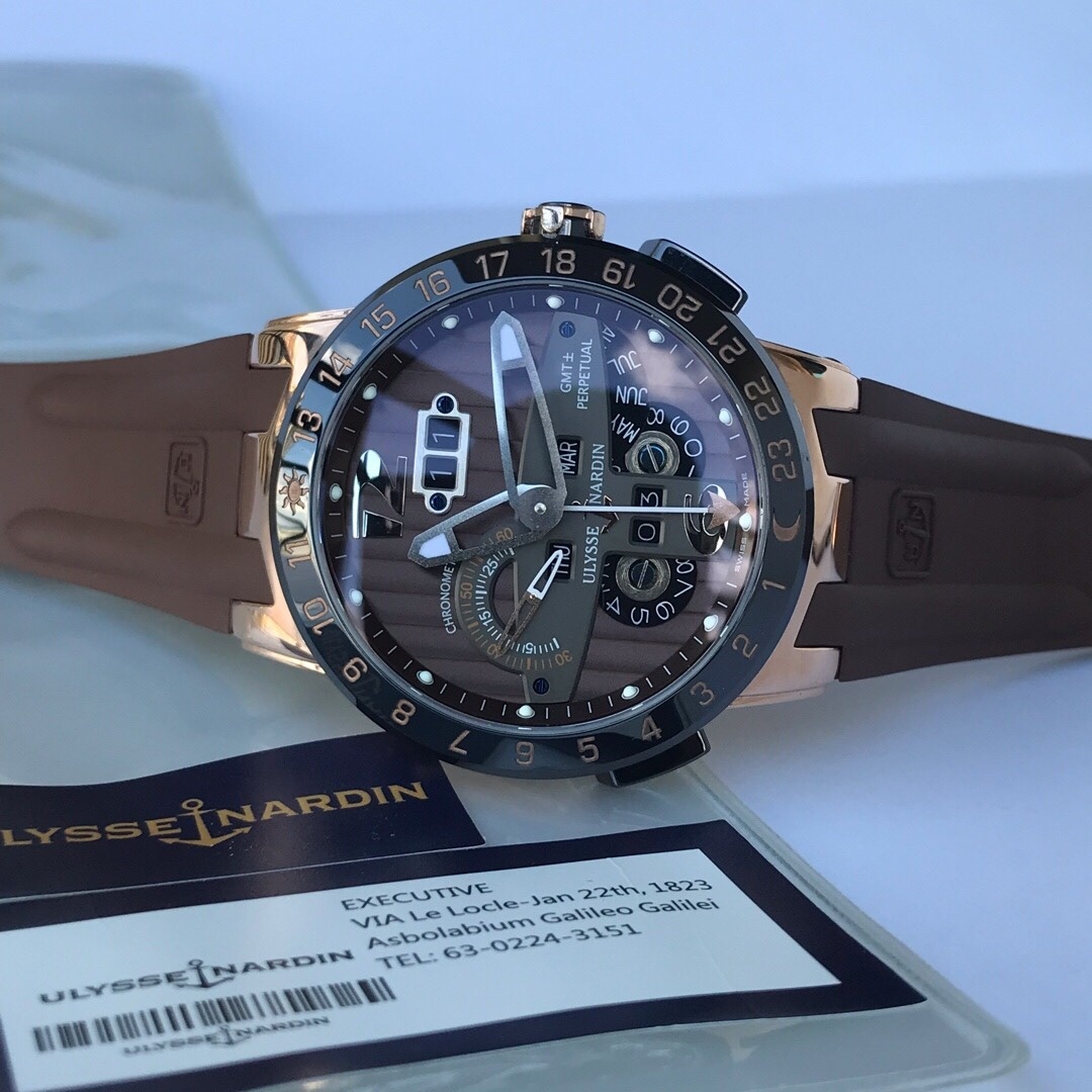 322-00-3 Ulysse Nardin EL TORO Limited Edition Mens Watchh