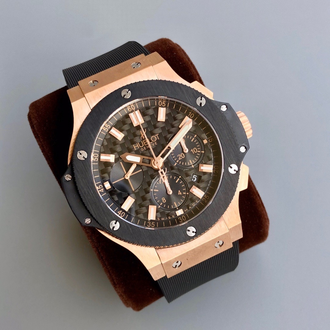 Hublot Big Bang Chronograph 44mm 301.PM.1780.RX Carbon Black Dial