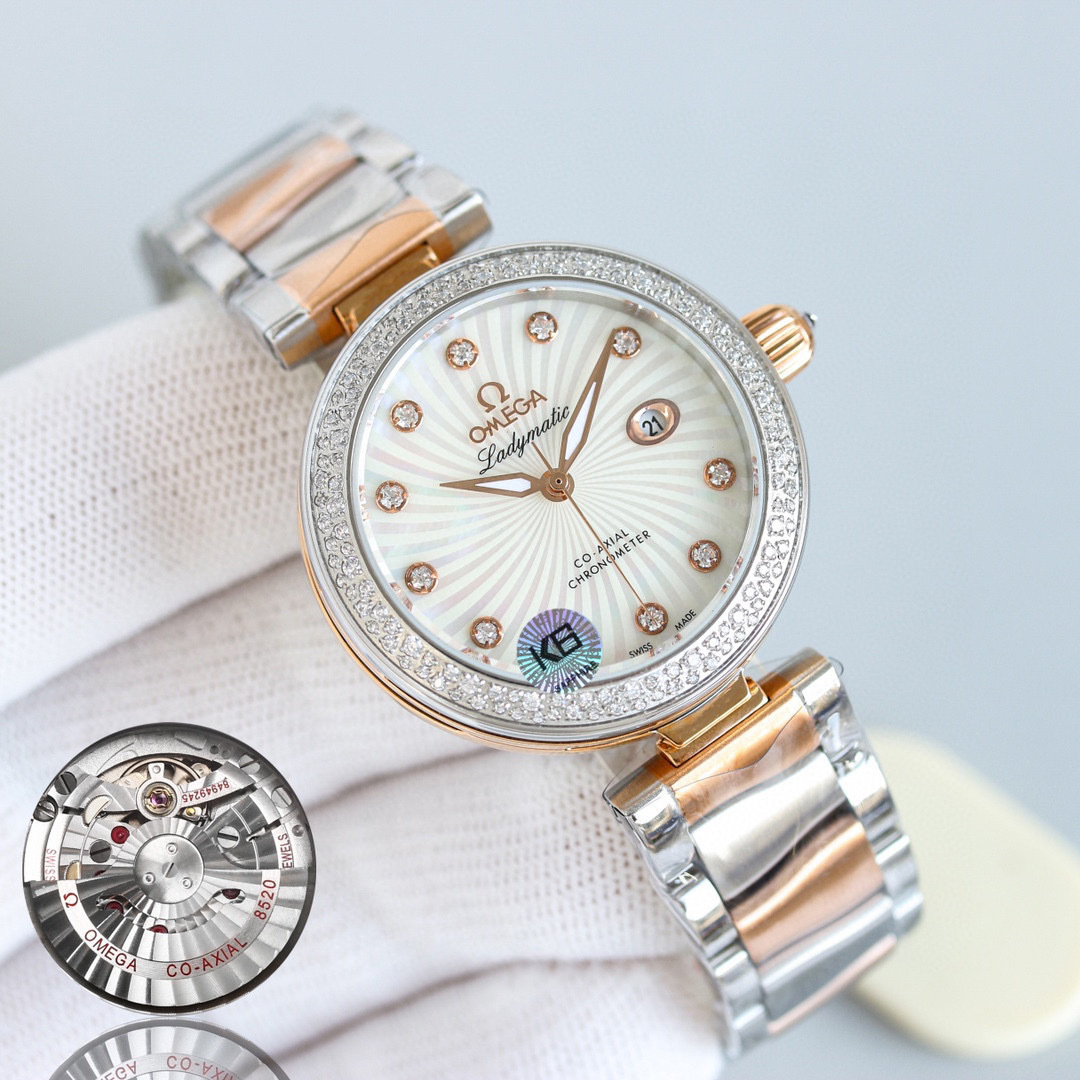 Omega  De Ville Ladymatic Women’s Watch 425.25.34.20.55.001