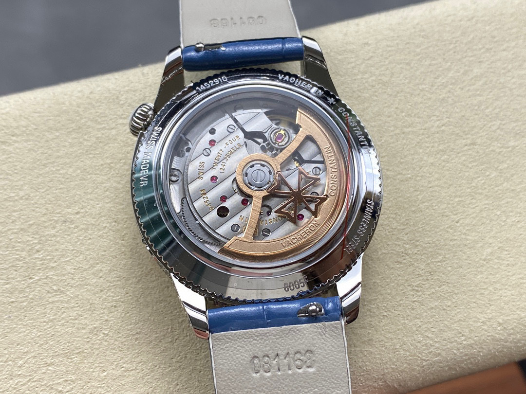 Top-notch watch 00409 Vacheron Constantin Egerie Moon Phase 37mm White Gold Diamond Paved Dial 8006F/000G-B499 - BRAND NEW