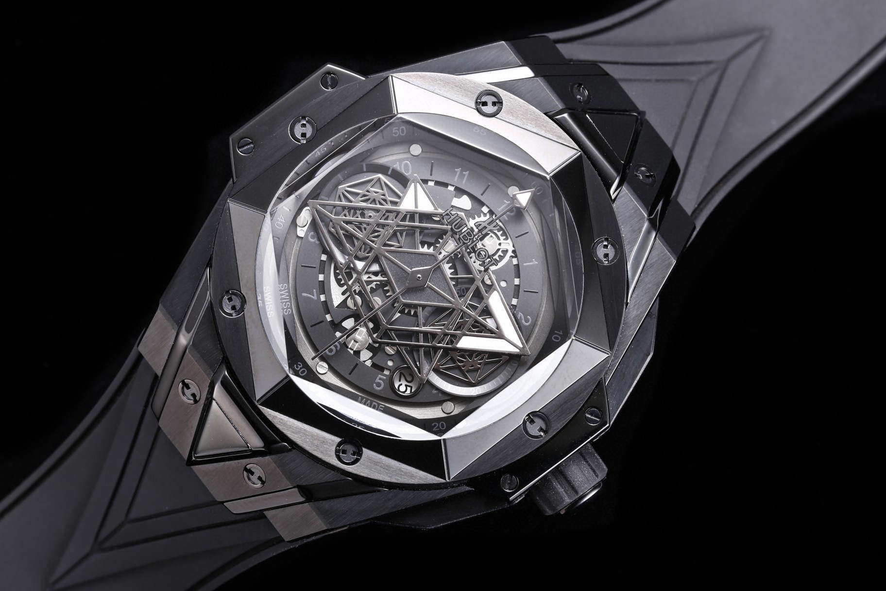 Hublot Big Bang Sang Bleu Ii All Black 45 Mm Big Bang Unico