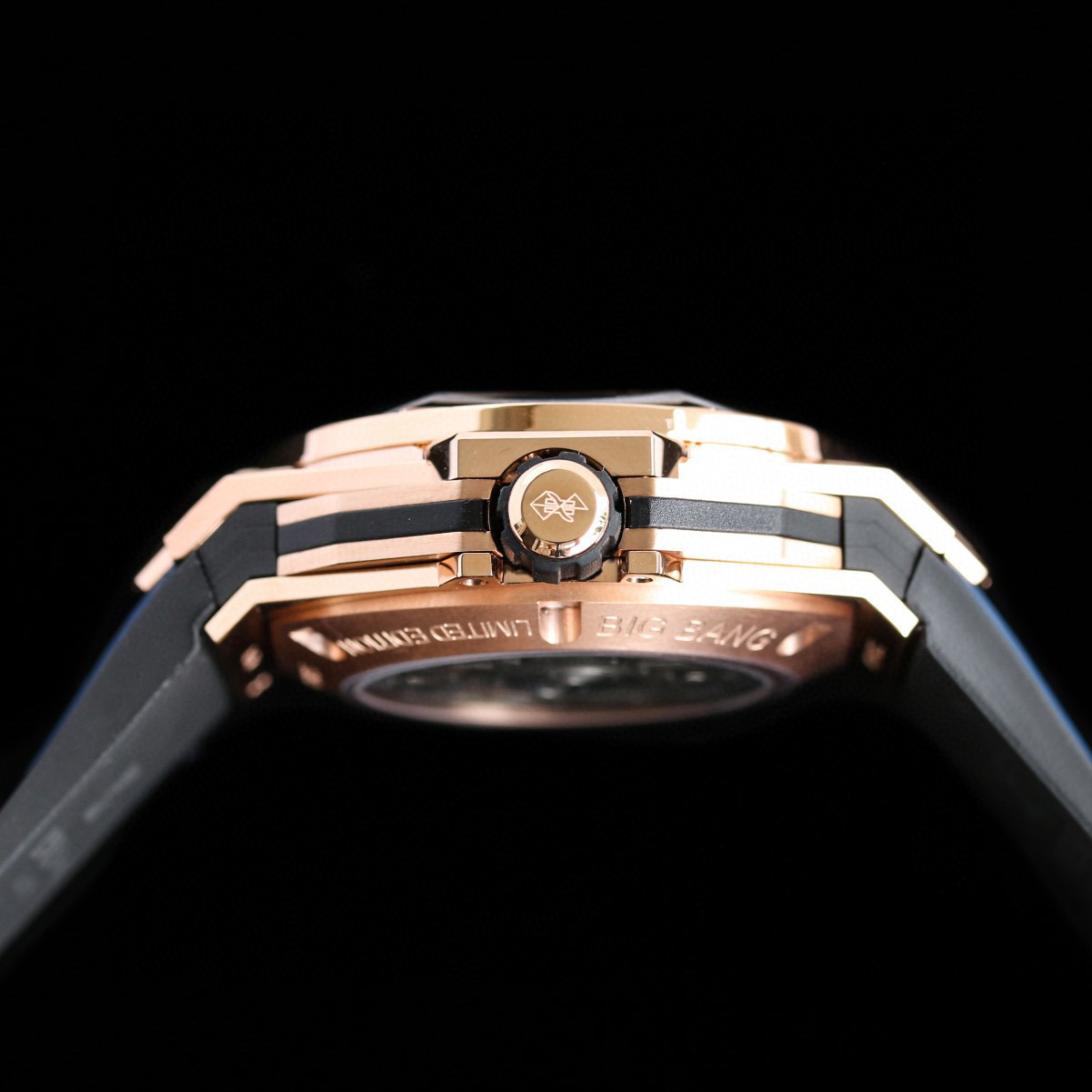 Hublot Big Bang Unico Sang Bleu II King Gold Blue Pavé