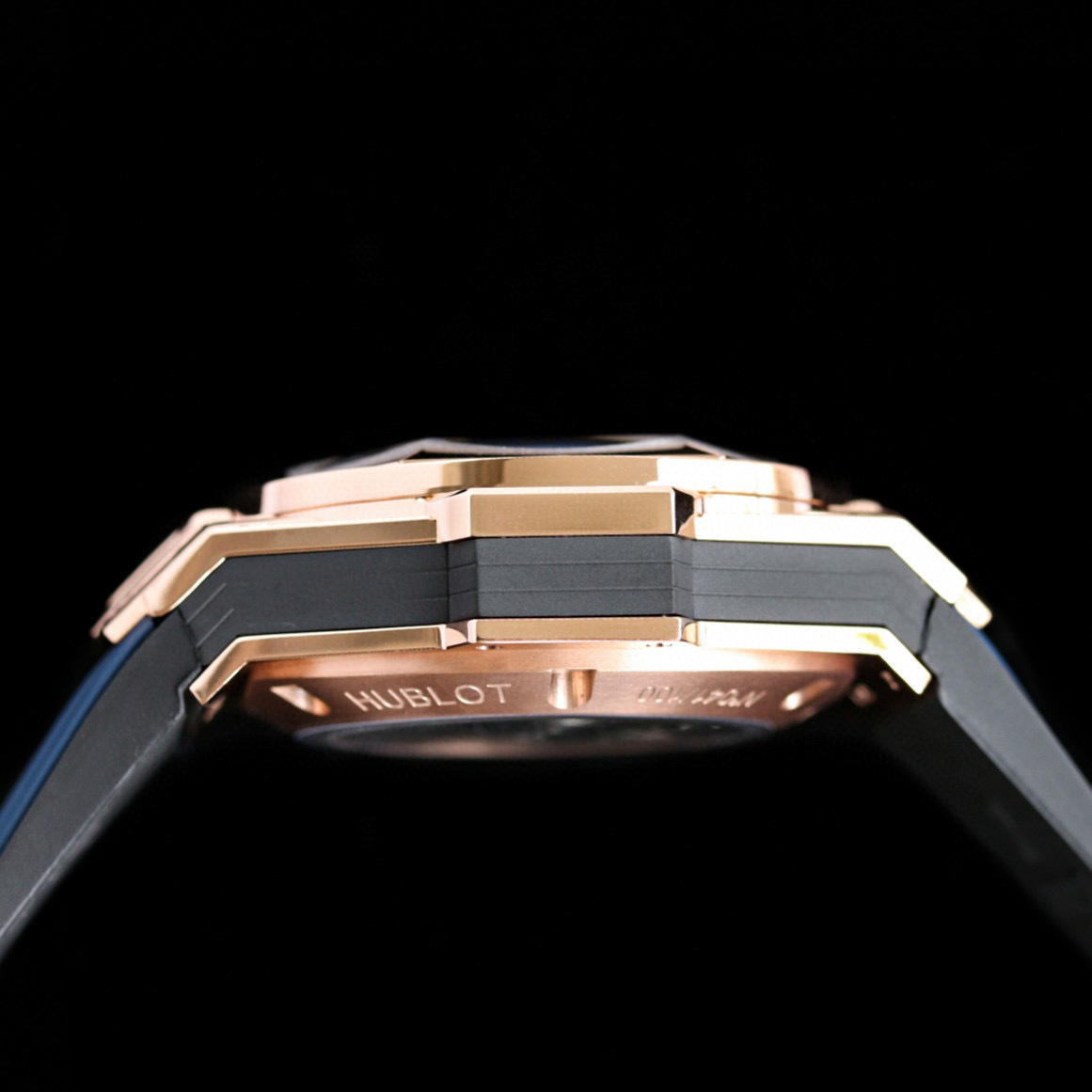 Hublot Big Bang Unico Sang Bleu II King Gold Blue Pavé