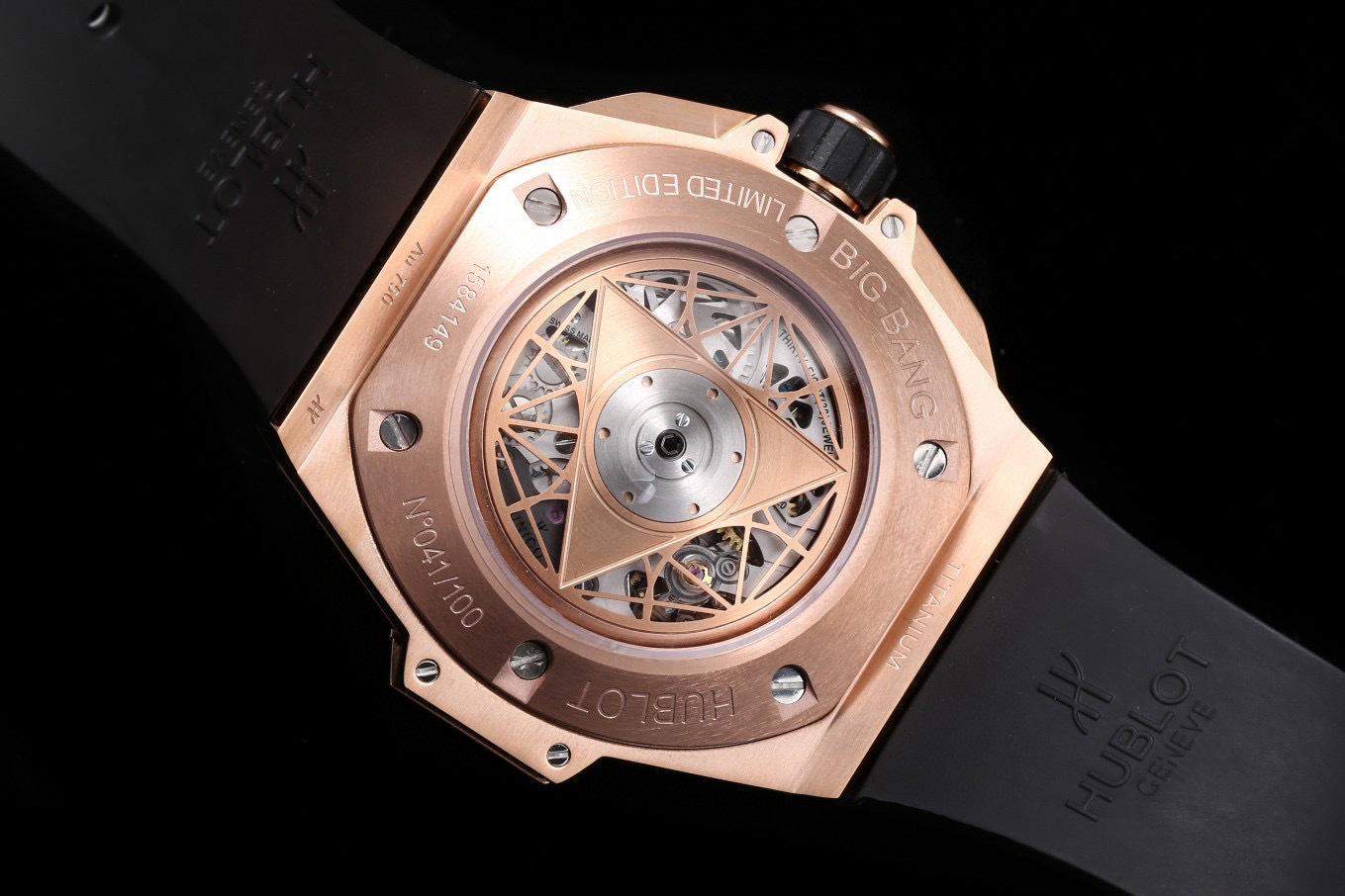 Hublot Big Bang Sang Bleu II King Rose Gold Blue 418.0X.5108.RX Chronograph 45mm