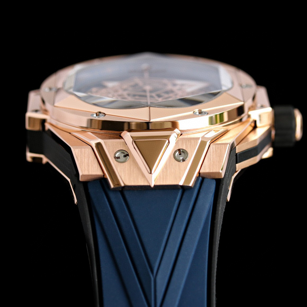 Hublot Big Bang Sang Bleu II King Rose Gold Blue 418.0X.5108.RX Chronograph 45mm