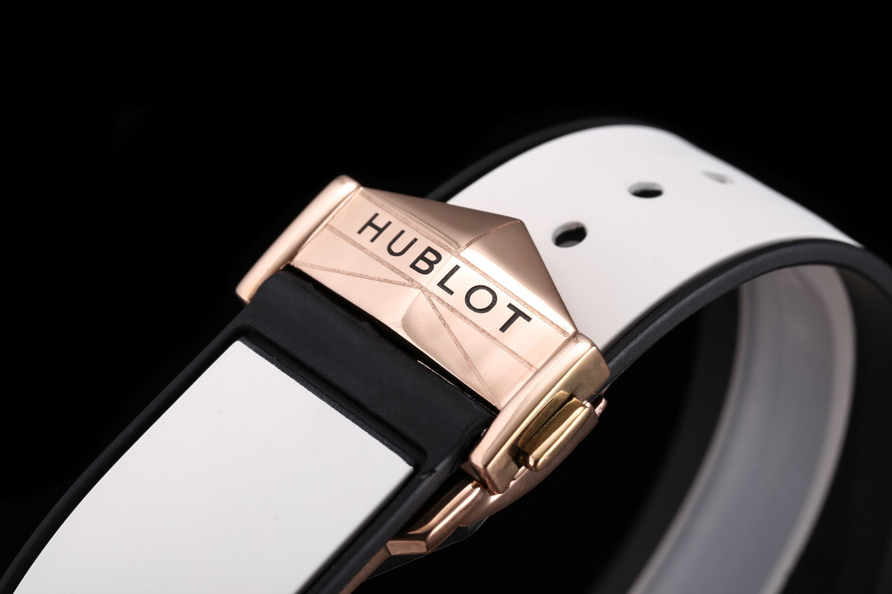 Hublot Big Bang Sang Bleu II King Gold White Watch 45mm Skeleton Dial NEW UNWORN