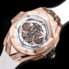 Hublot Big Bang Sang Bleu II King Gold White Watch 45mm Skeleton Dial NEW UNWORN