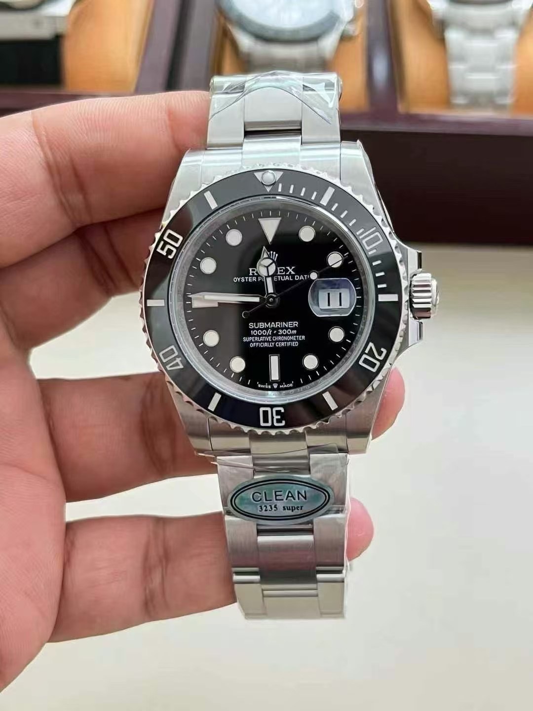 Top-notch watch 00699 Rolex Submariner Date NEW 2025 Black Dial Black Ceramic Bezel Stainless Steel 41