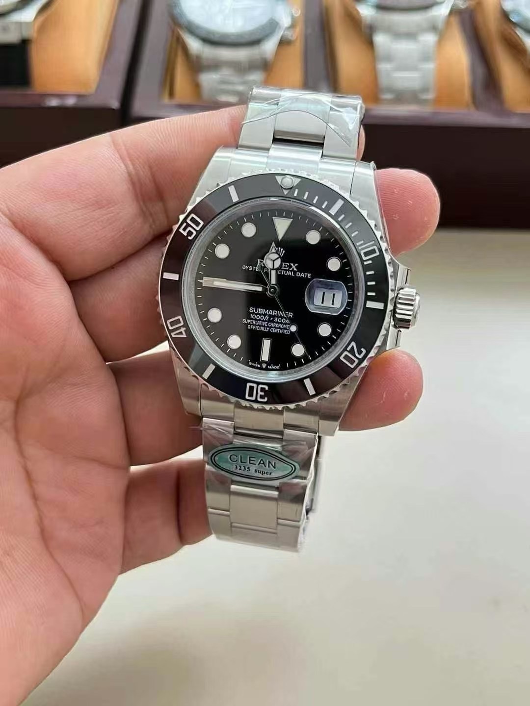 Top-notch watch 00699 Rolex Submariner Date NEW 2025 Black Dial Black Ceramic Bezel Stainless Steel 41