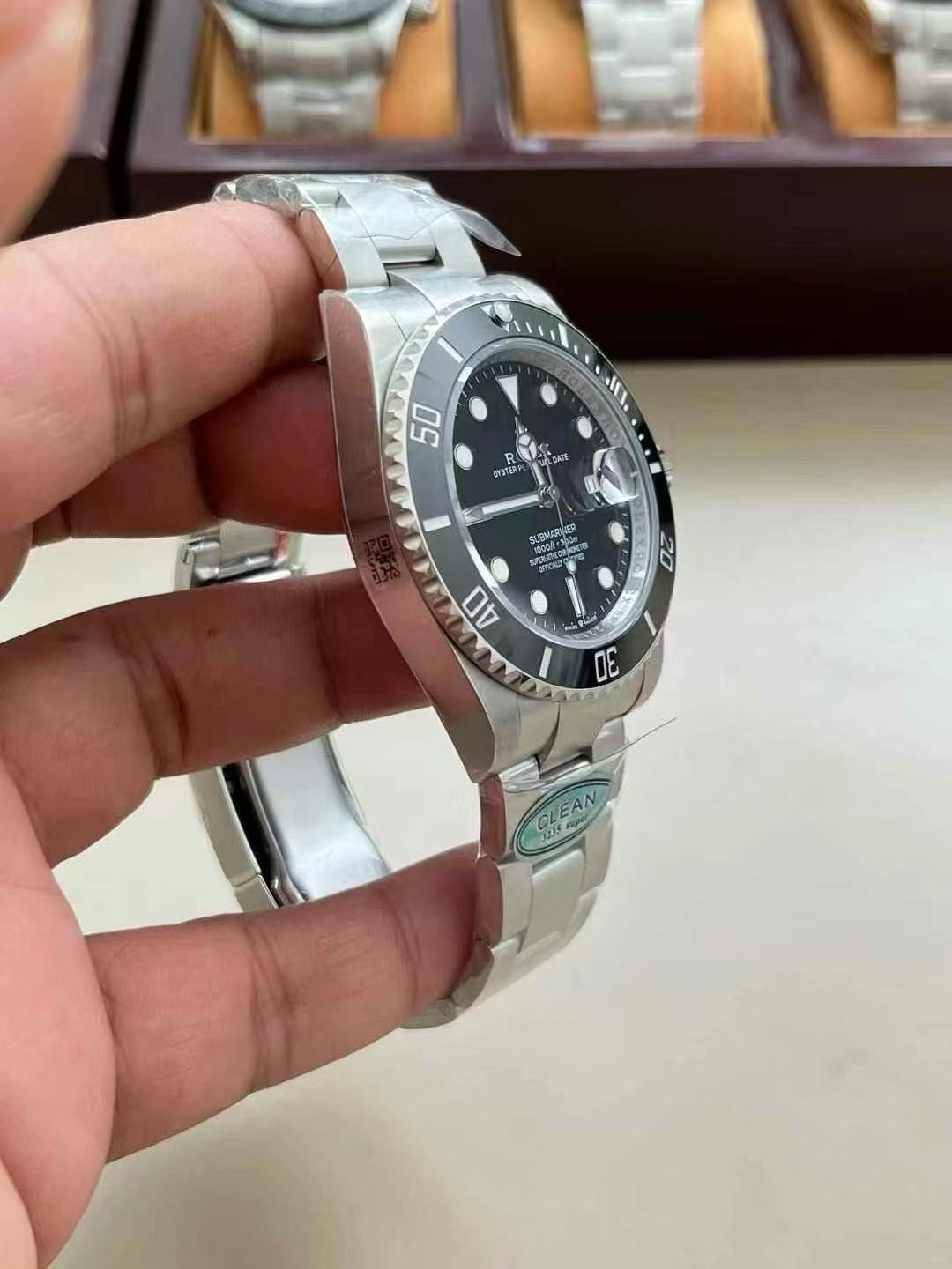 Top-notch watch 00699 Rolex Submariner Date NEW 2025 Black Dial Black Ceramic Bezel Stainless Steel 41