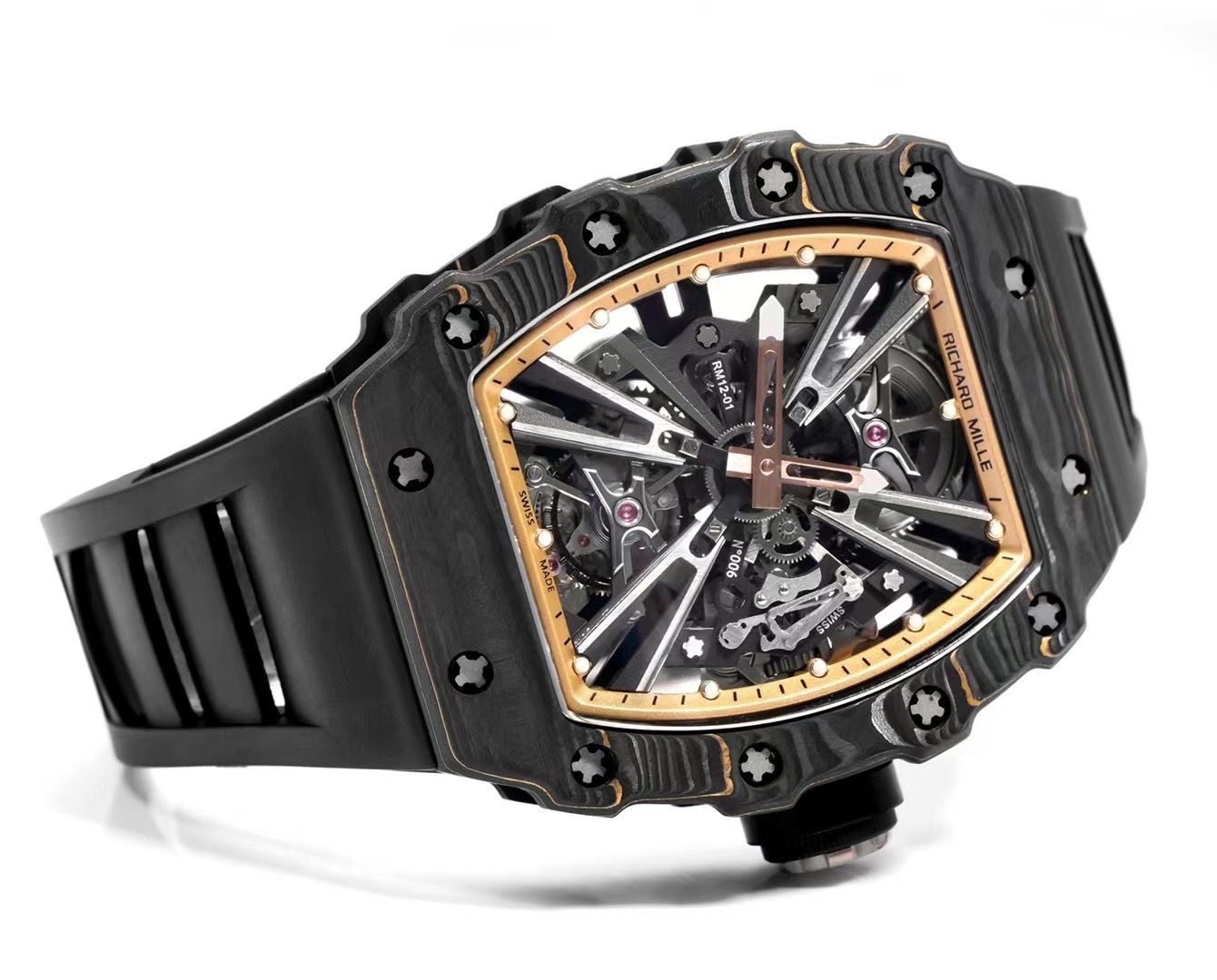 Richard Mille RM12-01 Gold Carbon Tourbillon Limited Edition