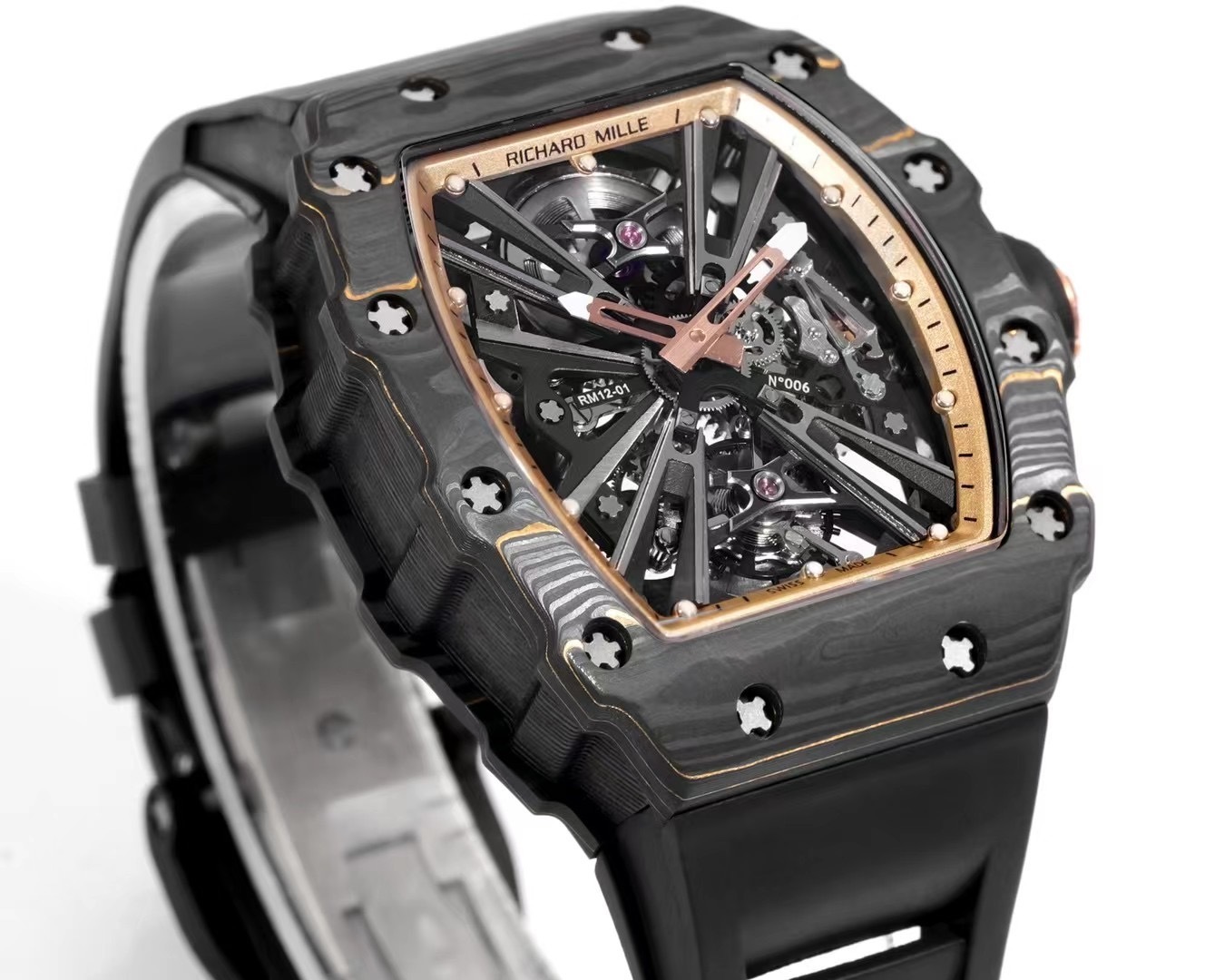Richard Mille RM12-01 Gold Carbon Tourbillon Limited Edition