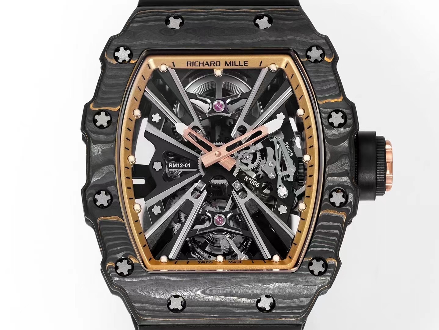 Richard Mille RM12-01 Gold Carbon Tourbillon Limited Edition