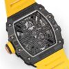 Top-notch watch 00829 Richard Mille watch good price RM 012-01 Carbon TPT Yellow