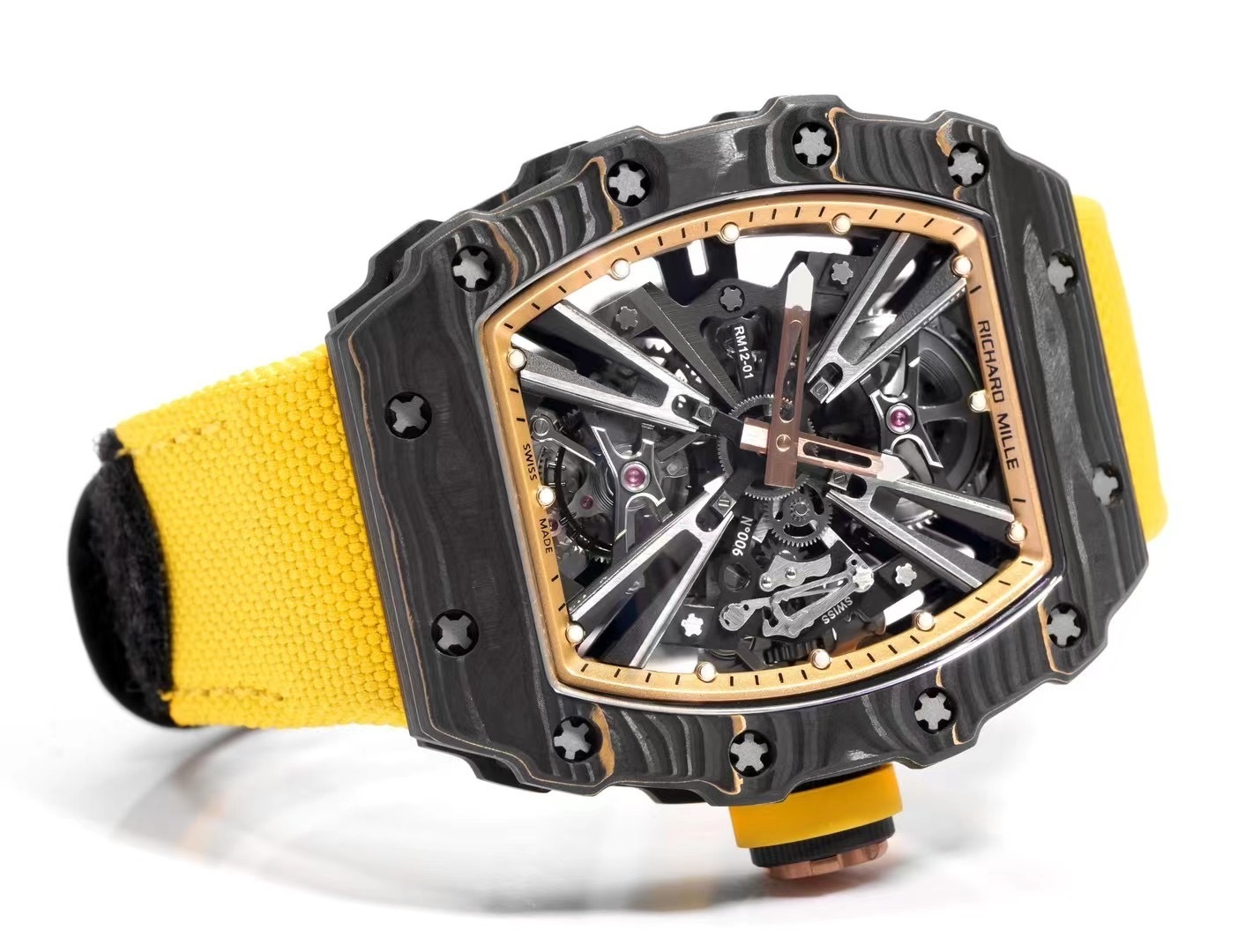 Top-notch watch 00849 Richard Mille RM12-01 Tourbillon Replica Watch