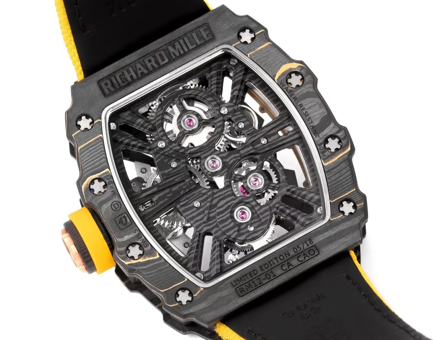 Top-notch watch 00849 Richard Mille RM12-01 Tourbillon Replica Watch