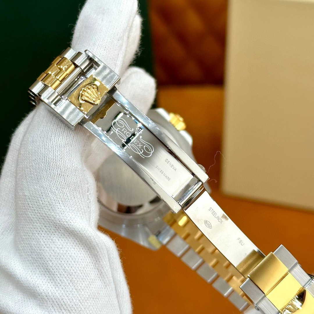 Top watch 00038 Rolex GMT-Master II 40mm, Black Dial, Jubilee Two-Tone 126713GRNR Mint