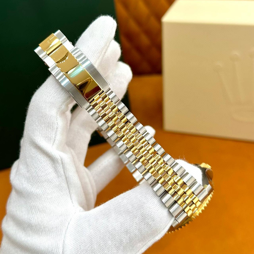 Top watch 00038 Rolex GMT-Master II 40mm, Black Dial, Jubilee Two-Tone 126713GRNR Mint