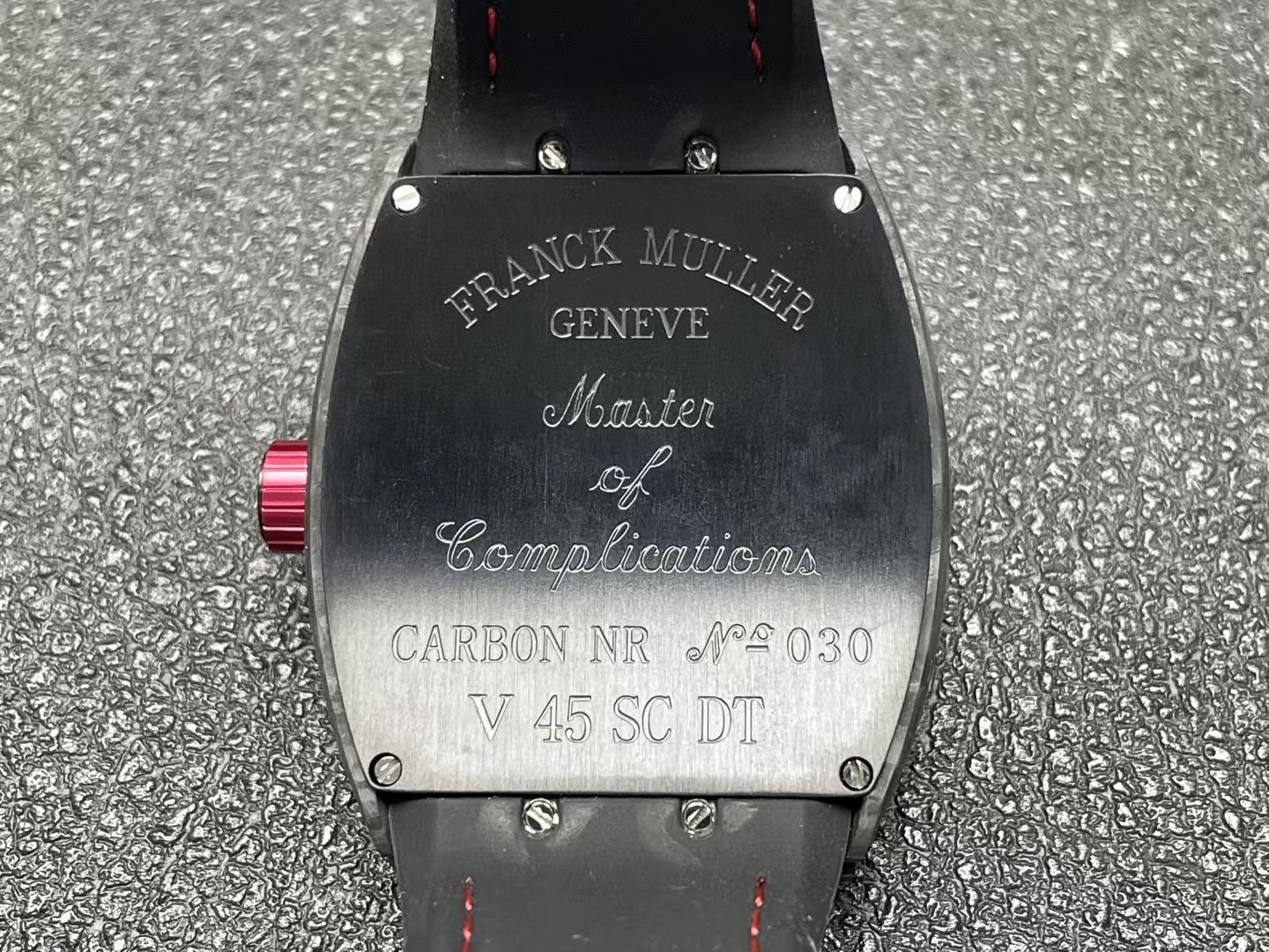 Top watch 000410 Vanguard Classic Carbon V45SCCBNRCARBRGE