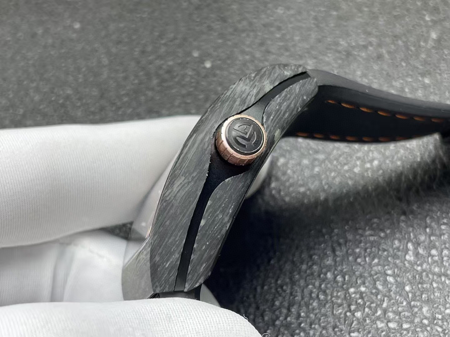 Franck Muller Vanguard Automatic Black Dial Mens Watch V45SCDTCARBONNR(CAR5N5N