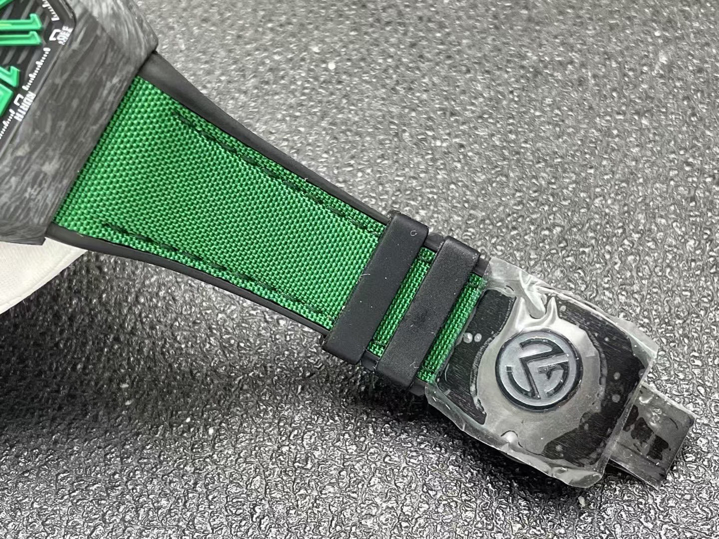 Franck Muller Vanguard Classic Carbon Black Dial Watch, 44mm x 53.7mm