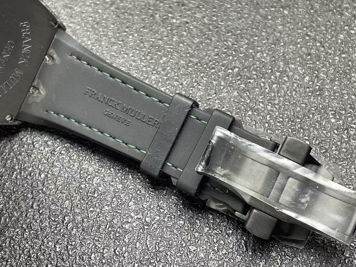 Franck Muller Vanguard Classic Carbon Black Dial Watch, 44mm x 53.7mm