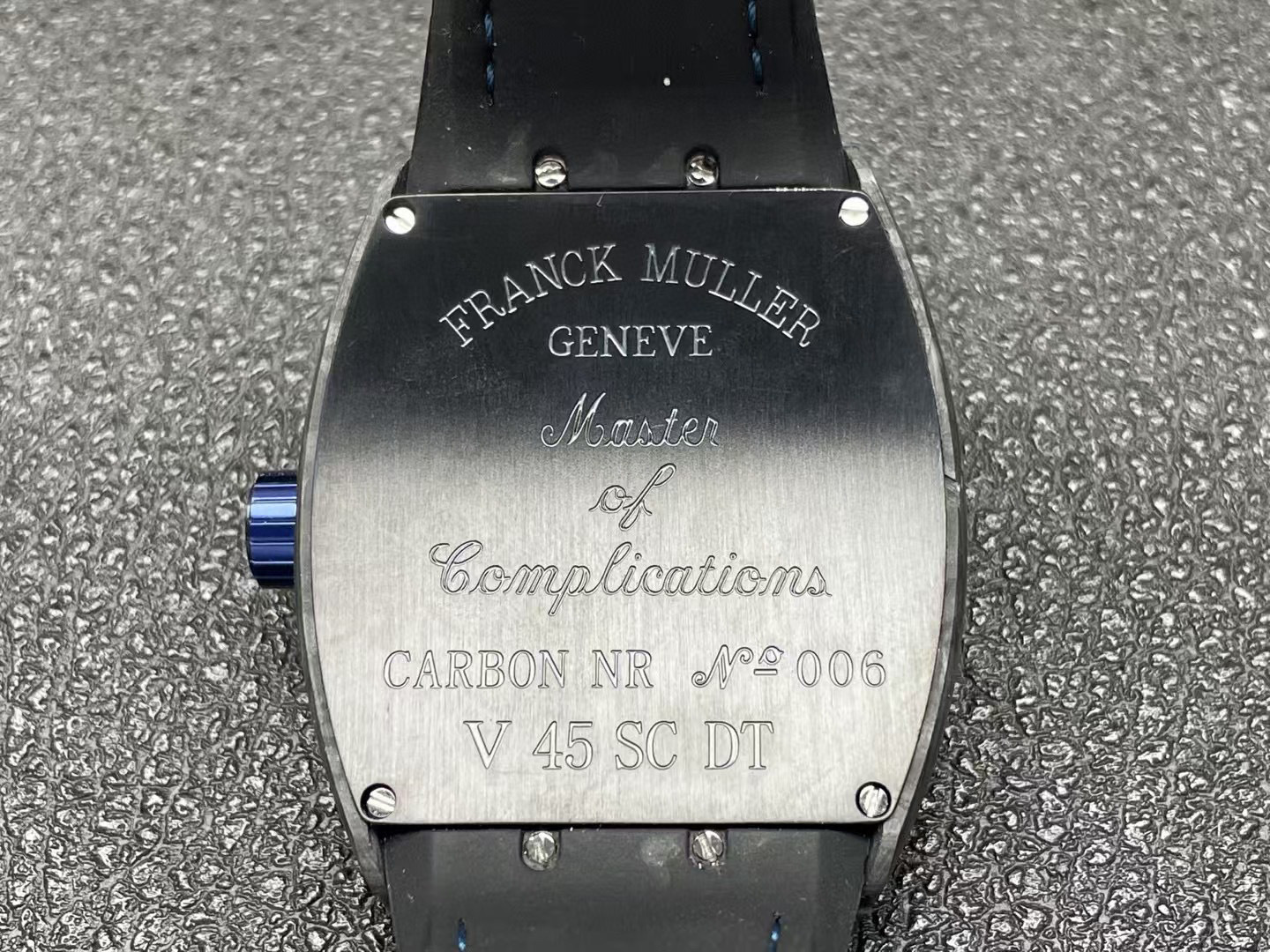 Top watch 00109 Vanguard Classic Carbon V45SCCBNRCARBRGE