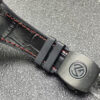 Franck Muller  Vanguard Black Titanium Red Markers Rubber Strap Men's Watch V 45 SC DT TT NR BR NR-RED