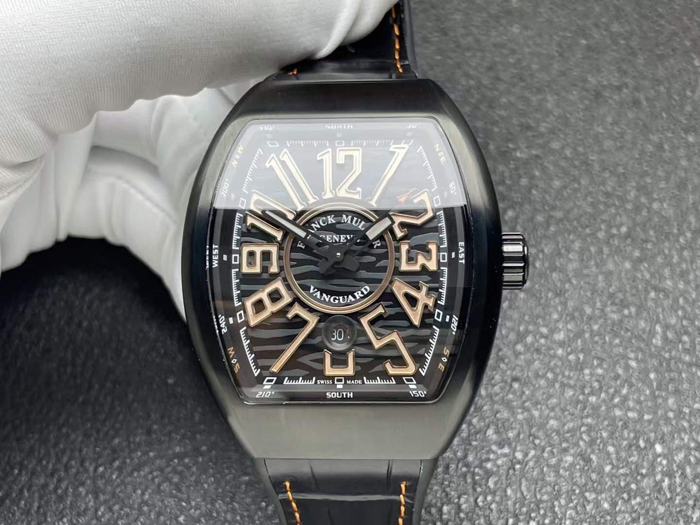FRANCK MULLER VANGUARD CLASSICAL V45SCBRNRTTCB-5N