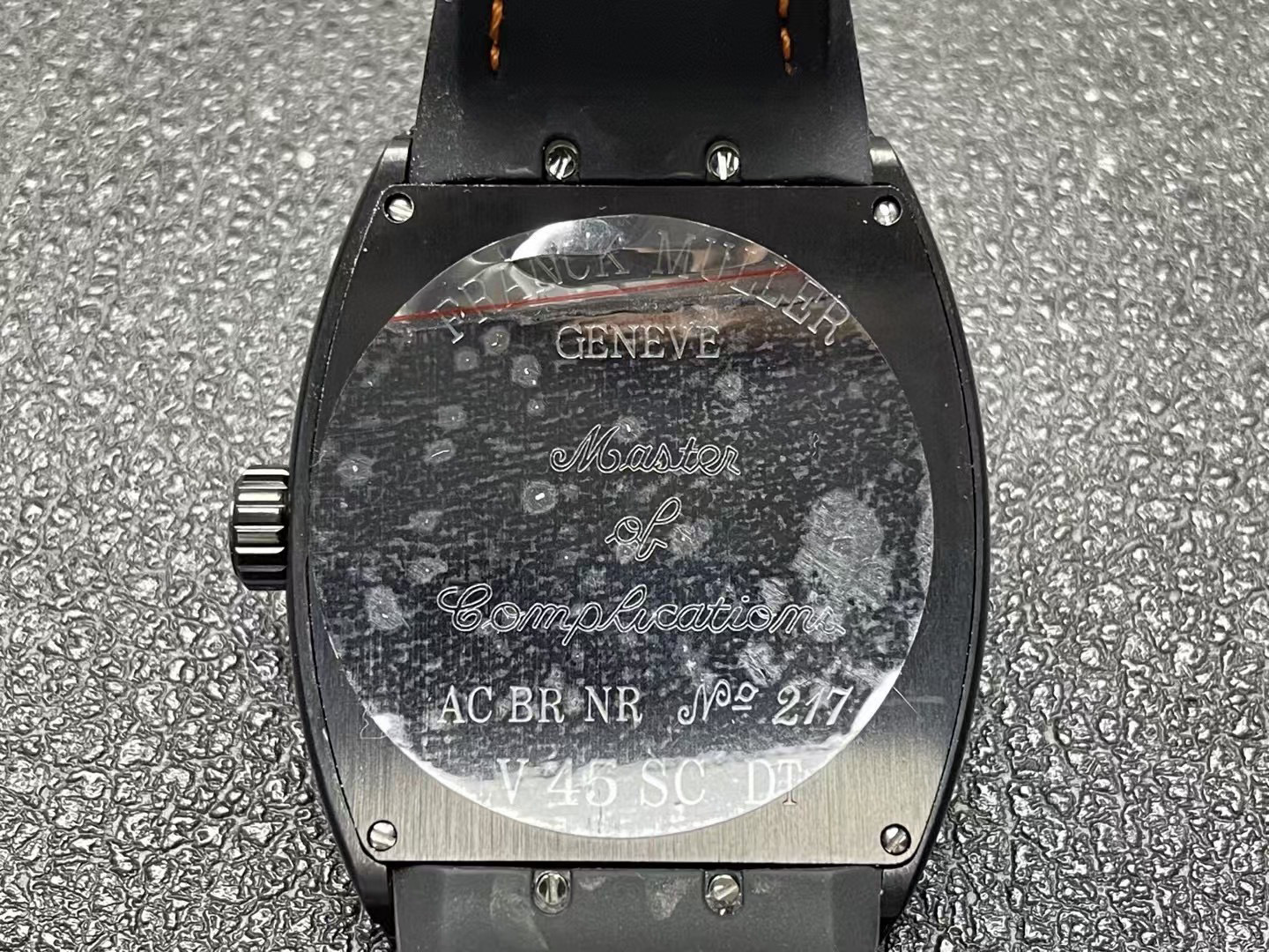 FRANCK MULLER VANGUARD CLASSICAL V45SCBRNRTTCB-5N