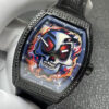 Franck Muller Vanguard Loes Van Delft V43 SC LVD Skull Limited Edition Watch rough black border