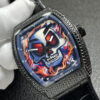 Franck Muller Vanguard Loes Van Delft V43 SC LVD Skull Limited Edition Watch rough black border