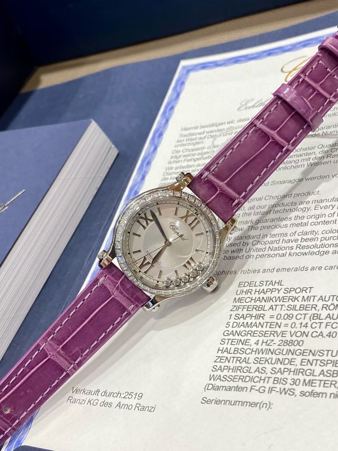 Chopard Happy Diamond Wrist Watch WTJN25120