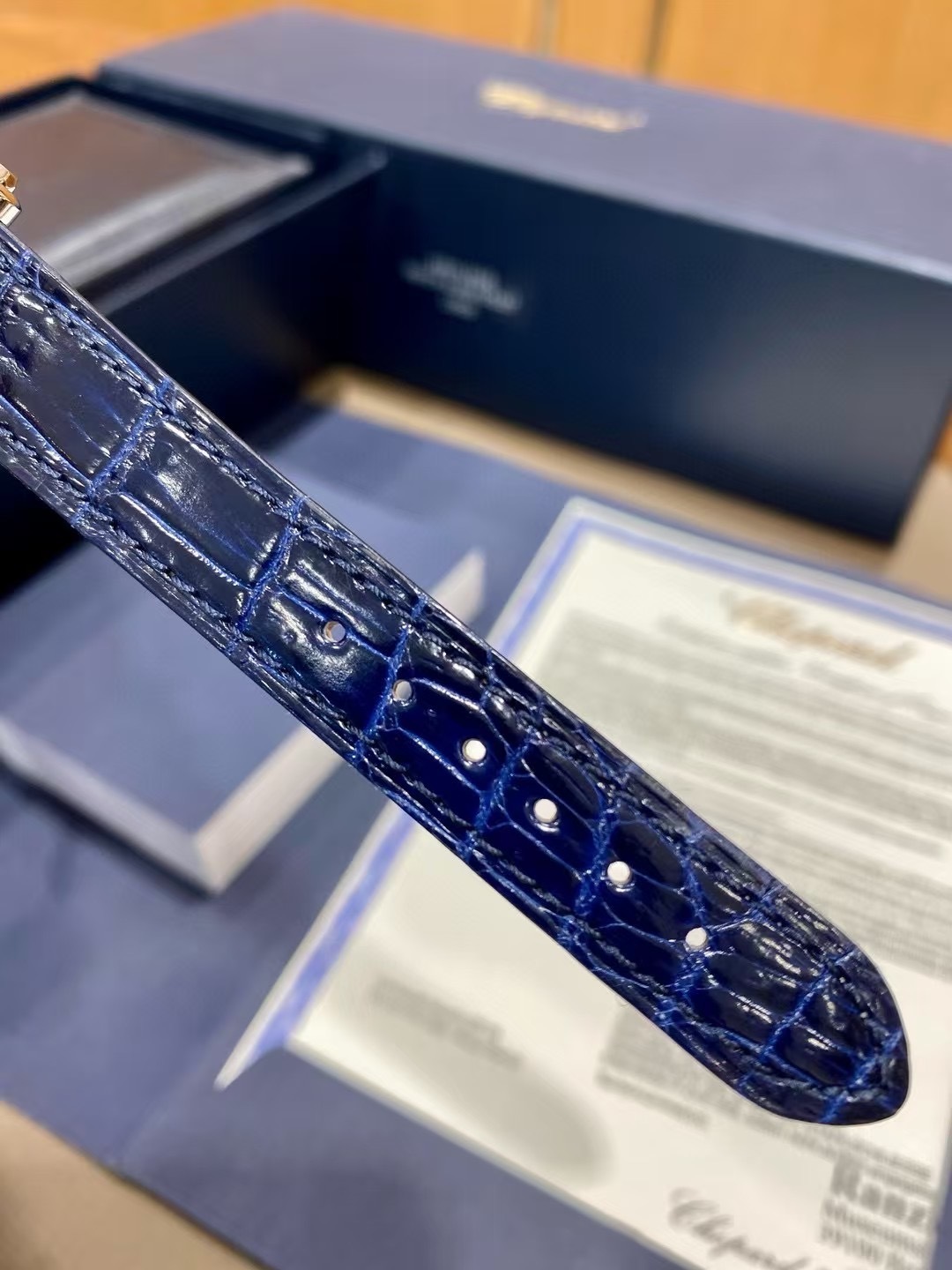 Chopard Happy Sport Blue Women's Watch - 278573-3008