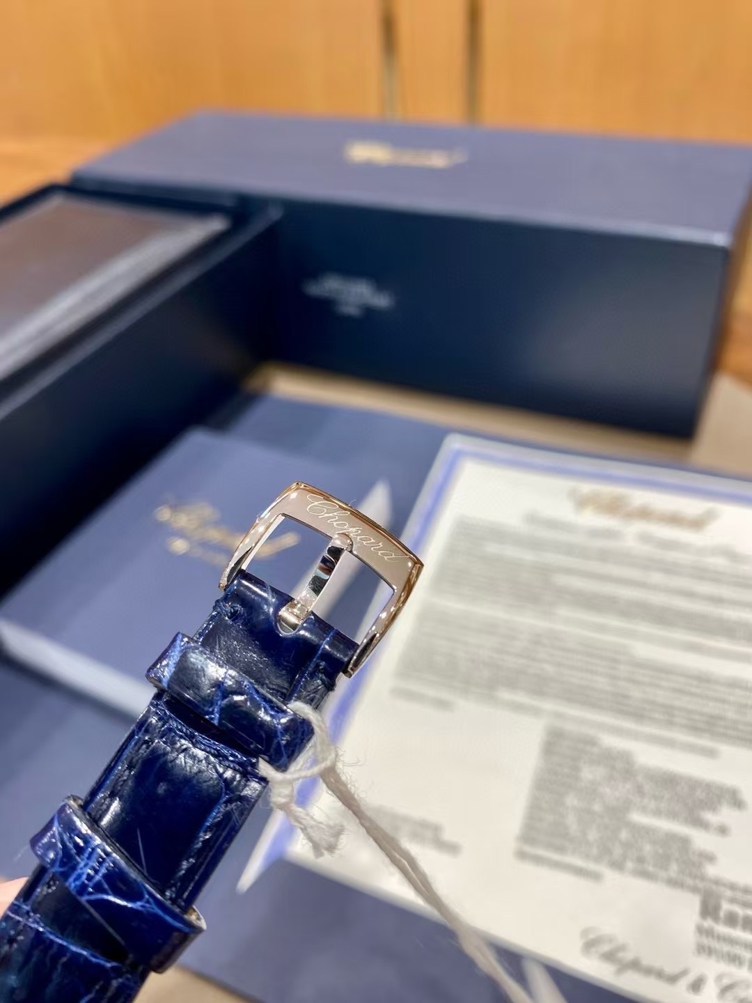 Chopard Happy Sport Blue Women's Watch - 278573-3008