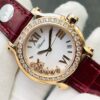 Chopard Happy Sport 18k Rose Gold and Diamond Watch