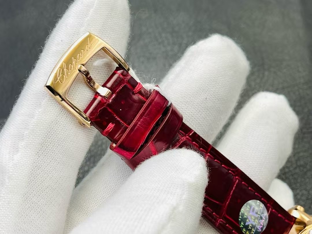 Chopard Happy Sport 18k Rose Gold and Diamond Watch