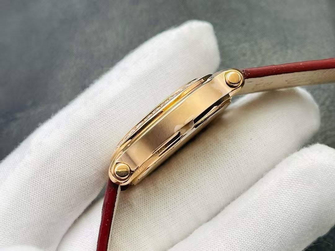 Chopard Happy Sport 18k Rose Gold and Diamond Watch