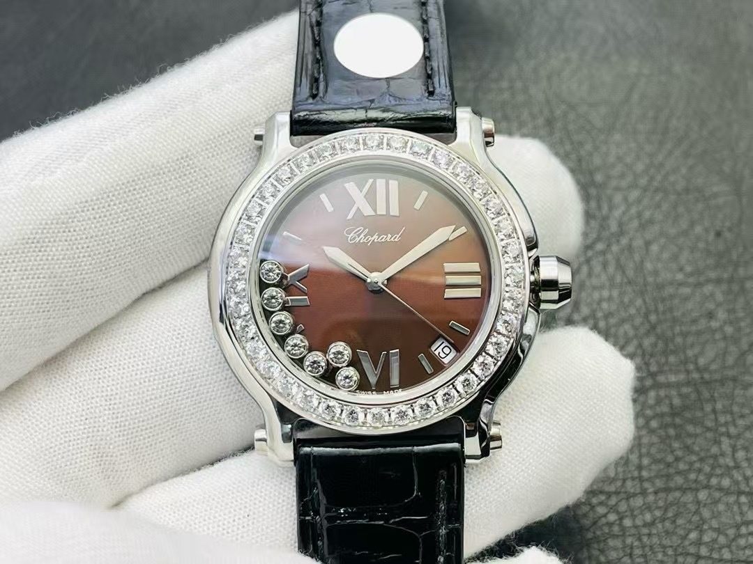 Chopard Happy Sport Quartz Diamond Ladies Watch