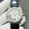 Chopard Happy Sport 36mm Diamond Bezel Mother of Pearl Dial Ladies Watch 278475