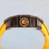Top watch 00509 Richard Mille RM12-01 Tourbillon Replica Watch yellow rubber band