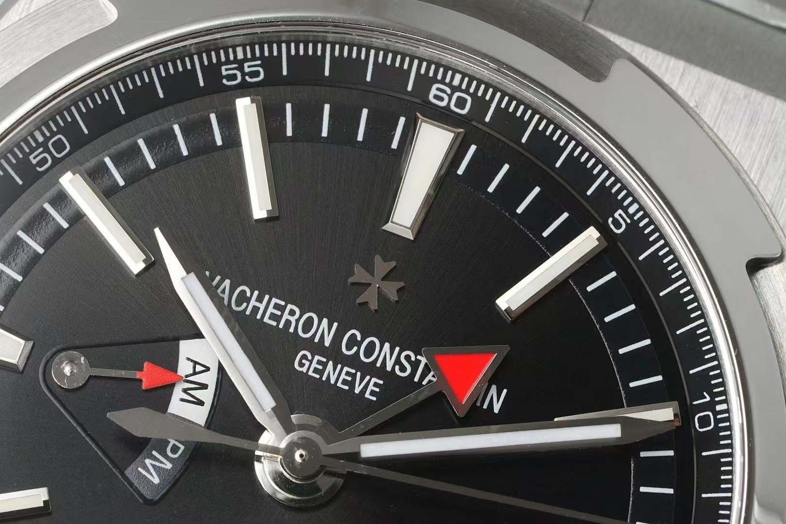 Top watch 00679 Vacheron Constantin Overseas Dual Time Steel Black Dial 7900V/110A-B546 - BRAND NEW