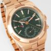 Top watch 00709 Vacheron Constantin Overseas dual time - 41 mm - Pink Gold Watch