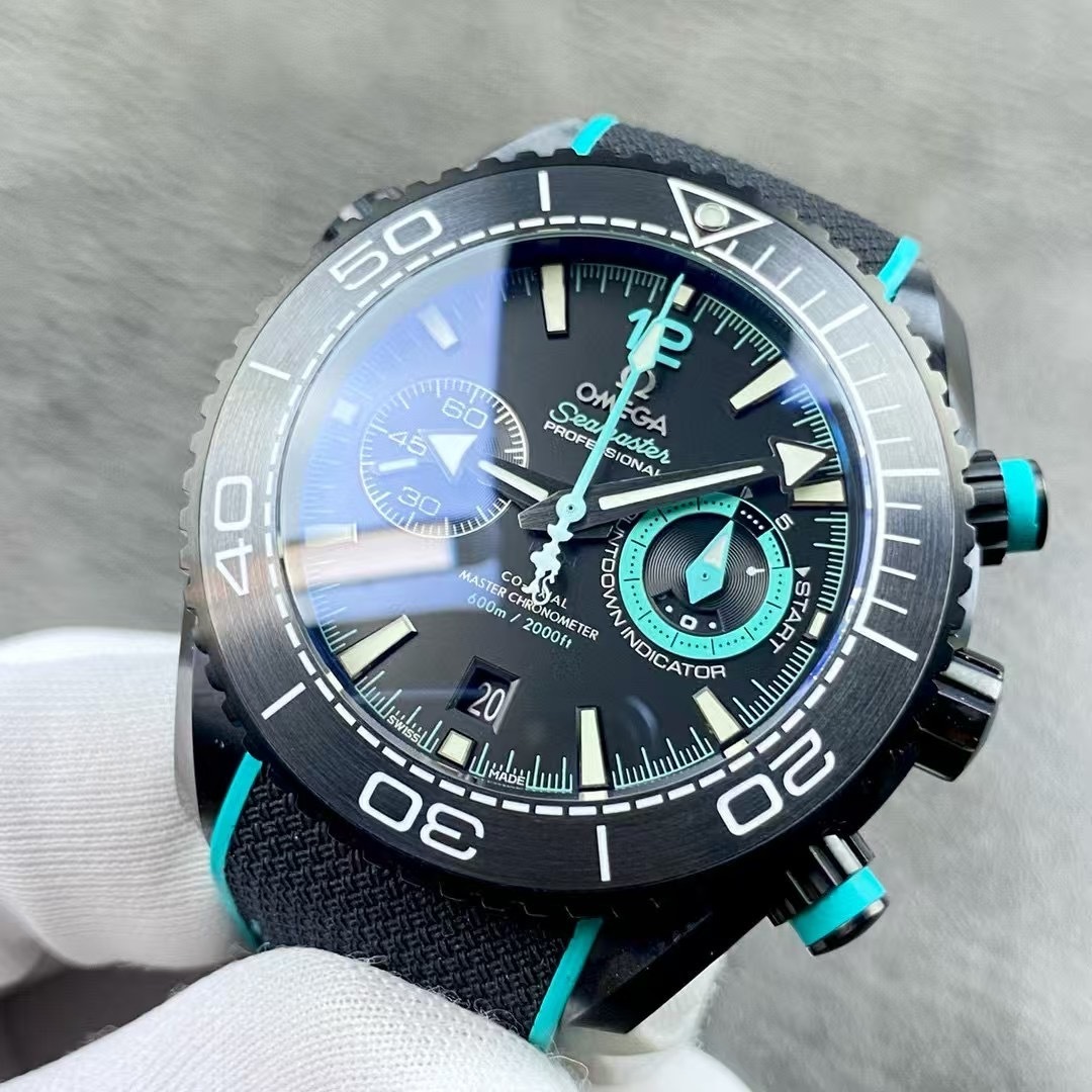 Omega Seamaster Planet Ocean Entz Deep Black 45.5mm