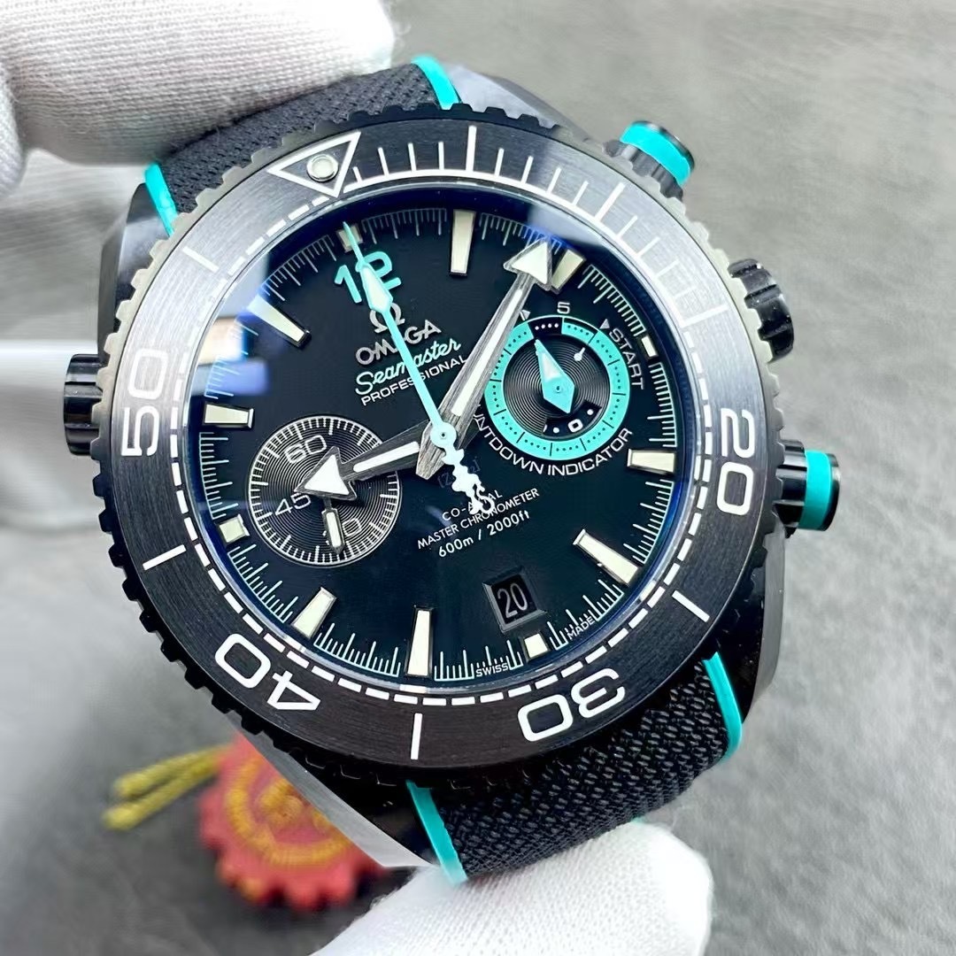 Omega Seamaster Planet Ocean Entz Deep Black 45.5mm