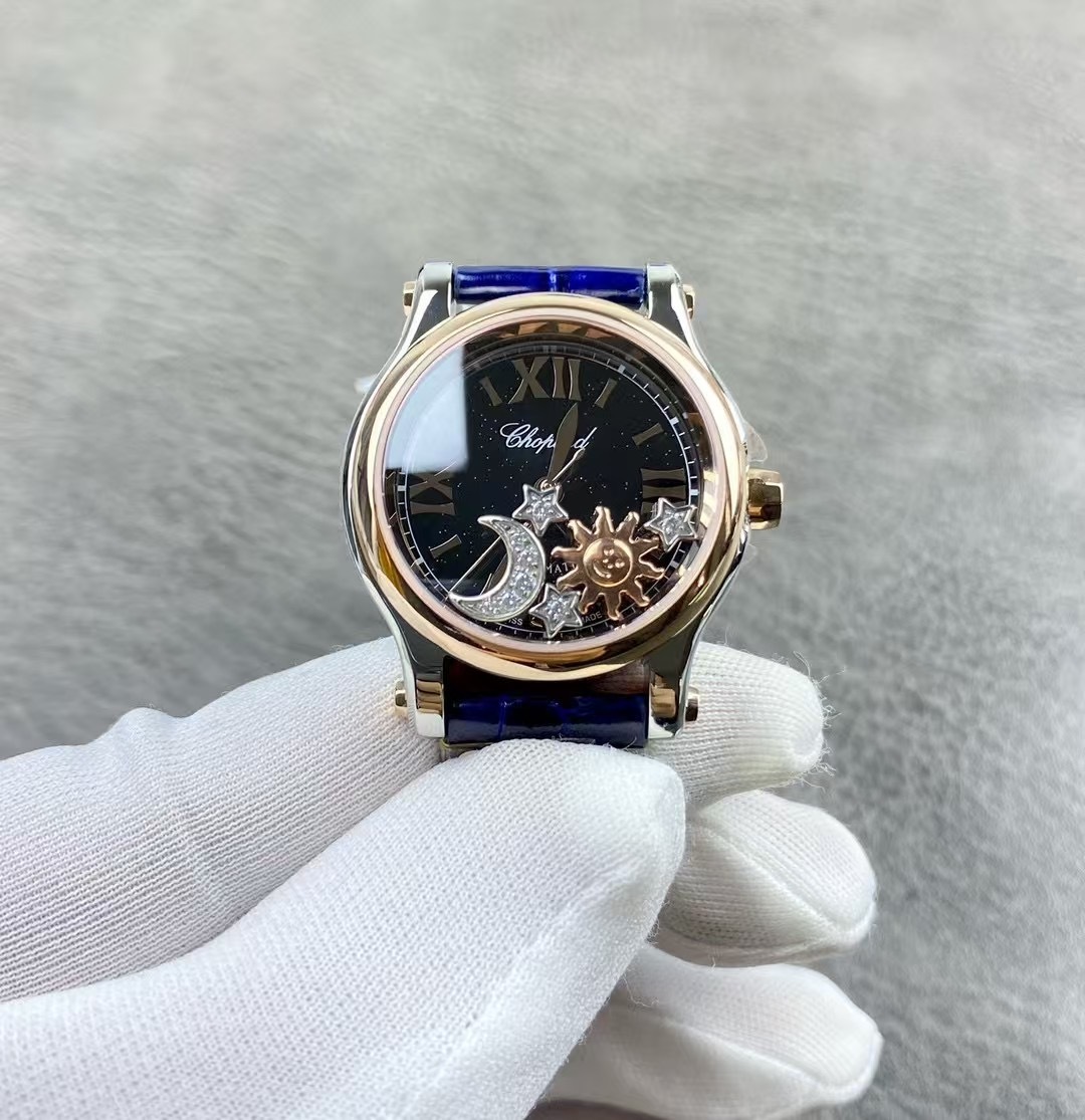 Chopard Happy Sport 278573-6027 Automatic Gold/Steel Very good