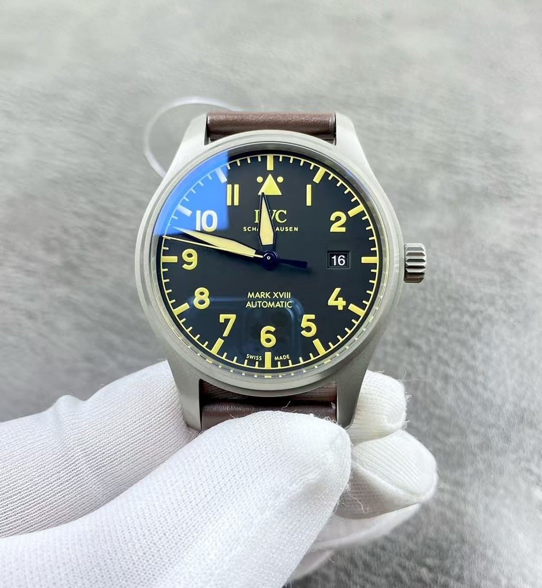 IWC Mark XVIII Heritage Pilots Titanium Aviation Automatic 40mm, IW327006 IWC Mark XVIII Heritage Pilots Titanium Aviation Automatic 40mm, IW327006