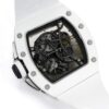 Top watch 00929 Richard Mille RM61-01 Yohan Blake White Ceramic Replica Watch Top Grade 43x50mm