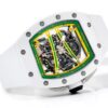 Top watch 00929 Richard Mille RM61-01 Yohan Blake White Ceramic Replica Watch Top Grade 43x50mm